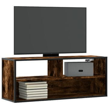 Vidaxl vidaXL TV stojalo dimljeno hrastovo 100x31x39,5 cm
