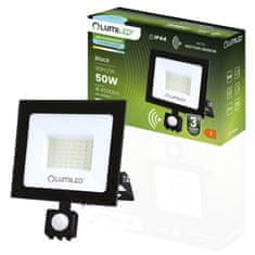 LUMILED Reflektor LED s senzorjem gibanja ZUNA2 50W 4500lm 6500K IP44