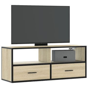 Vidaxl vidaXL TV stojalo, hrast sonoma, 100x31x39,5 cm
