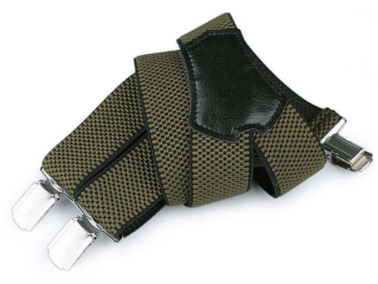 Opornice širine 3,5 cm dolžine 120 cm - kaki zelena