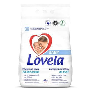 Lovela Pralni prašek. -belo perilo,4,1kg,41pr.doss