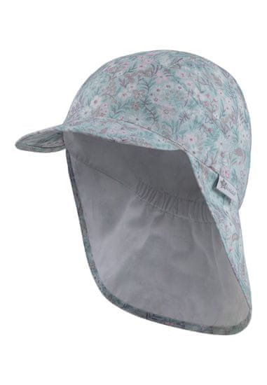 Sterntaler Kapa z zaščito vratu bombažna UV50+ svetlo turkizna deklica- 47 cm 9-12 m