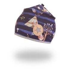 Little Angel Kapa s podlogo Outlast 6 | 54-57 cm temno modra teepee/siva