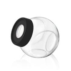 QLUX KOZAREC S POKROVOM 750 ML, STEKLO