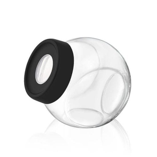 QLUX KOZAREC S POKROVOM 750 ML, STEKLO