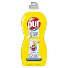 PUR Tekočina za pomivanje posode Power Lemon, 450 ml