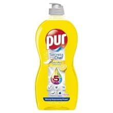 PUR Tekočina za pomivanje posode Power Lemon, 450 ml