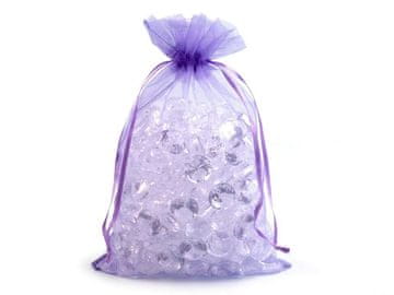 Darilna vrečka 17x23 cm iz organze - vijolična svetla (100 kosov)
