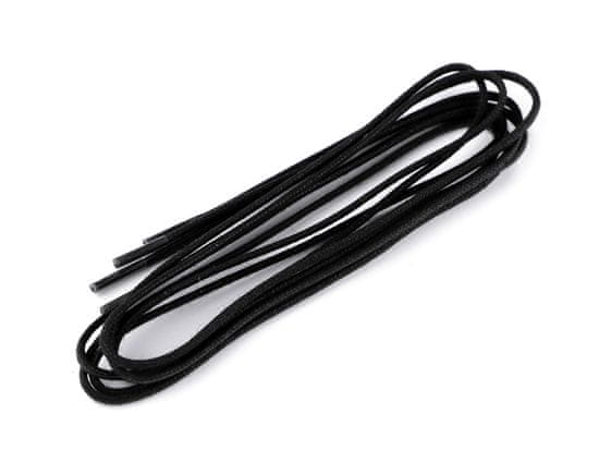 Vezalke dolžine 60; 70; 80; 90 cm - (70 cm) črne (2 kosa)