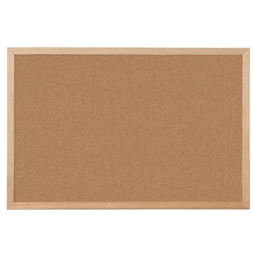 Q-Connect plutovinasta tabla 60x40 cm, lesen okvir