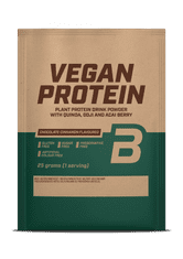 BioTech Vegan Protein 25 g čokolada s cimetom