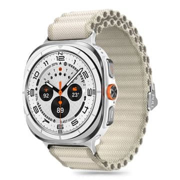 Tech-protect Weave Pro pašček za Samsung Galaxy Watch Ultra 47mm, crayon white