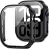 Defense 360 ovitek z zaščitnim steklom za Apple Watch 10 46mm, črna