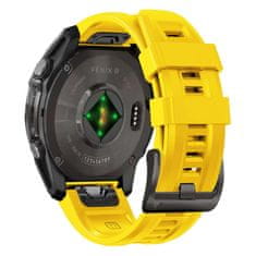 Tech-protect Silicone pašček za Garmin Fenix 5x / 5x Plus / 6x / 6x Pro / 7x / 8 51mm, yellow