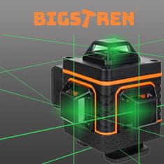 BIGSTREN 16-členska 360-stopinjska laserska raven