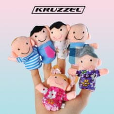 Kruzzel Komplet lutk - 6 kosov. 22391