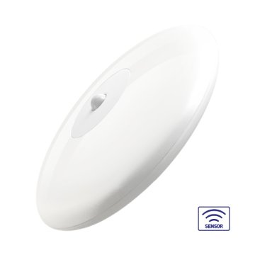 BRAYTRON JADE D260S stropna svetilka LED 18W hladno bela PIR IP44 bela