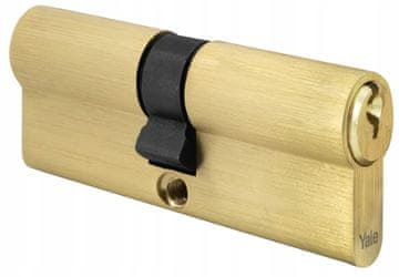 shumee Vložek za ključavnico medenina 30/50 mm + 3 ključi