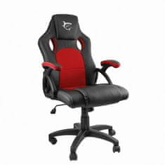 White Shark Gaming stol KINGS THRONE črno/rdeč