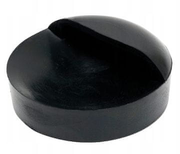 shumee Gumijasti zamašek za sifon 52 mm črne barve