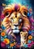Alipson Puzzle Mother's love: Lions 1000 kosov