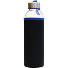 PIGO Steklenica za vodo v etuiju stream 500ml - modra