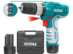 Total Akumulatorski vijačnik Skupaj TIDLI1232 AKU vrtalni vijačnik z udarnim mehanizmom, 12V Li-ion (2x), 1500mAh