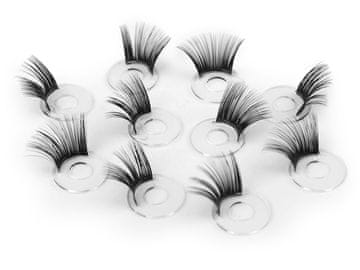 Okrasne trepalnice Ø17 mm - črne (2 kosa)