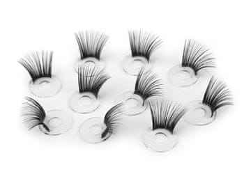 Okrasne trepalnice Ø15 mm - črne (2 kosa)