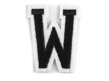 Črke za likanje - "W" črna (10 kosov)