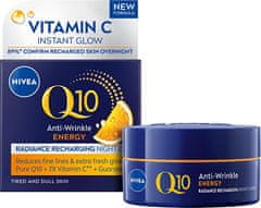 Nivea Energijska nočna krema proti gubam Q10 Energy (Cream) 50 ml