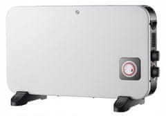 shumee Električni panelni konvektorski grelec 2000W bele barve