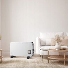 shumee Električni panelni konvektorski grelec 2000W bele barve