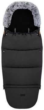 MoMi SARDI 2v1 spalna vreča, izolacijska, vodoodporna, snemljivo krzno, zadrga, luknje za pas, torba