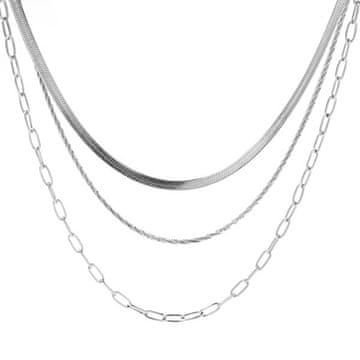 Troli Trojna jeklena ogrlica VAAJDNW2308015S