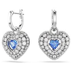 Swarovski Bleščeči viseči uhani Srce s cirkoni Idyllia 5680392