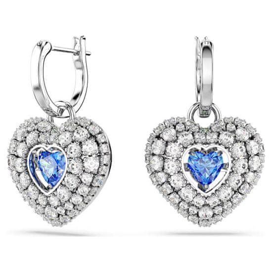 Swarovski Bleščeči viseči uhani Srce s cirkoni Idyllia 5680392