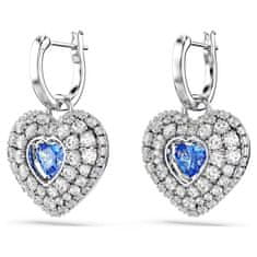 Swarovski Bleščeči viseči uhani Srce s cirkoni Idyllia 5680392