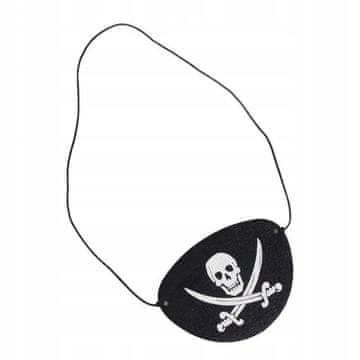 Korbi Preveza za oko za pirata z lobanjo, morski razbojnik, Halloween karneval