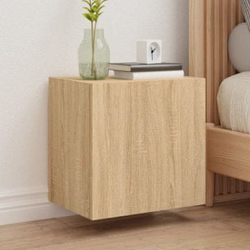 Vidaxl vidaXL Stenska TV omarica, hrast sonoma, 40,5 x 30 x 40 cm