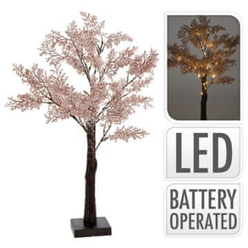 Vidaxl Božično drevesce z 29 LED lučkami 60 cm