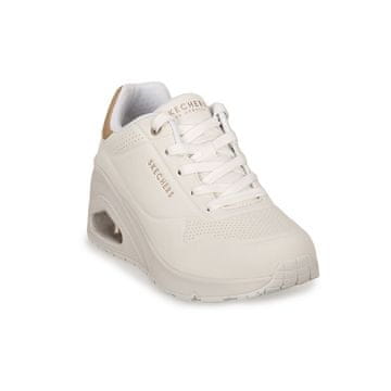 Skechers Čevlji bela Wht Uno Wedge