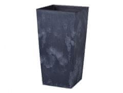 Prosperplast Pokrov za cvetlični lonec URBI SQUARE BETON 2v1 plastika 27x27x50cm