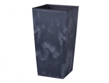 Prosperplast Pokrov za cvetlični lonec URBI SQUARE BETON 2v1 plastika 27x27x50cm