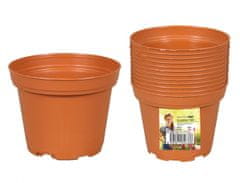 NOHEL GARDEN Cvetlični lonec CLASSIC TOD light plastika d9,5cm 12pcs