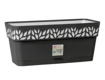 Stefanplast Plastični zaboj CLOE za samooskrbo z vodo 30x13x12cm, antracit