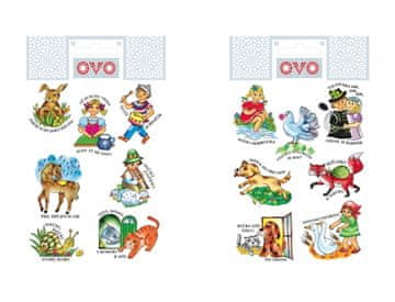 OVO Nalepke za jajca ROWS