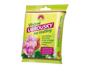 Vlažni robčki za rastline - 15 kosov