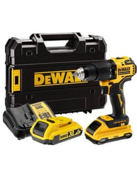 DeWalt AKUMULATORSKI VRTALNIK 18 V 2*2,0AH UDARNI GONILNIK