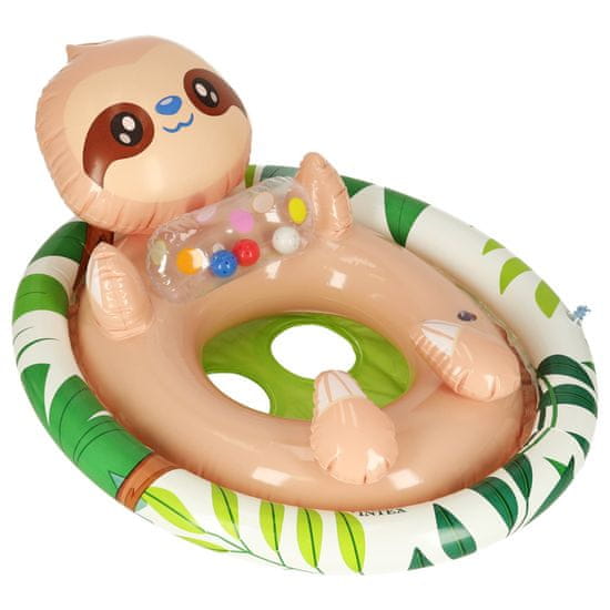 shumee INTEX 59570 Plavalni obroč za dojenčka, napihljiv obroč za otroke, sedež za lenivca, max 23 kg, 3-4 leta